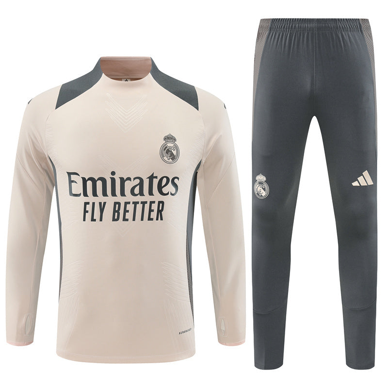 Real Madrid Trainingsanzug 24/25 Herren Jacke und Hose