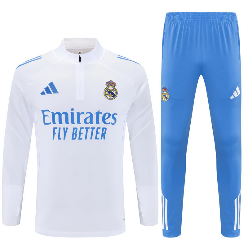 Real Madrid Trainingsanzug 25/26 Herren Jacke und Hose