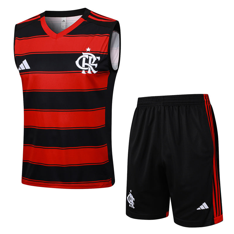 Flamengo Trainingsset 25/26 Ärmelloses Trikot und Shorts