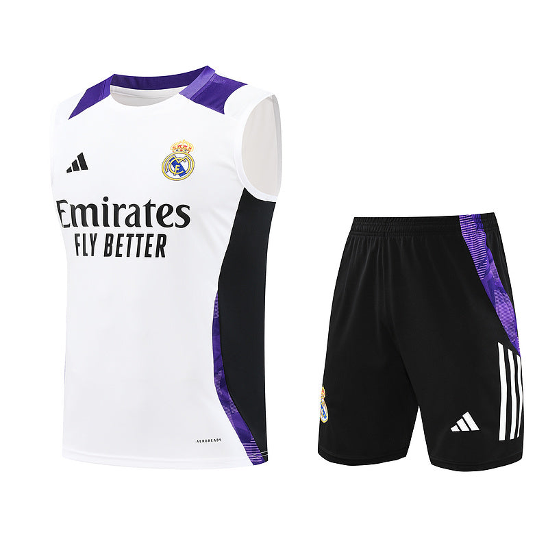 Real Madrid Trainingsset 24/25 Trikot und Shorts