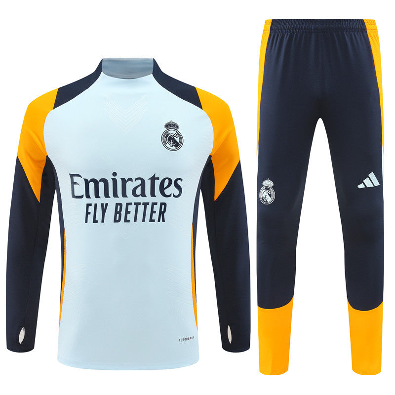 Real Madrid Trainingsanzug 24/25 Herren Jacke und Hose