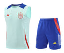 Spanien Ärmelloses Set 24/25 Trikot und Shorts