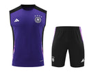 Deutschland Trainingsset 24/25 Ärmelloses Trikot und Shorts