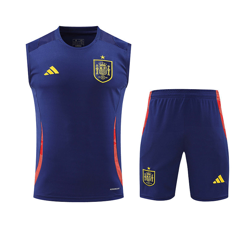 Spanien Ärmelloses Set 24/25 Trikot und Shorts