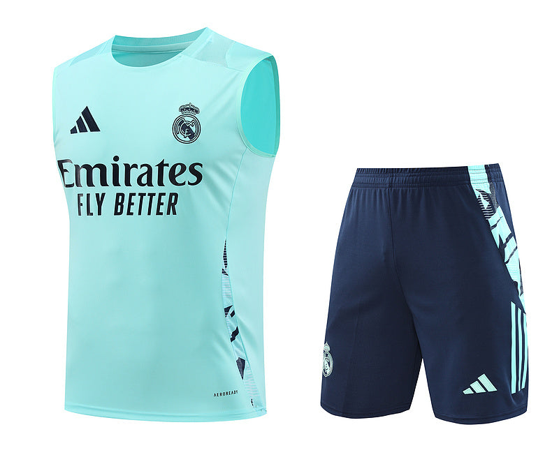 Real Madrid Trainingsset 24/25 Trikot und Shorts