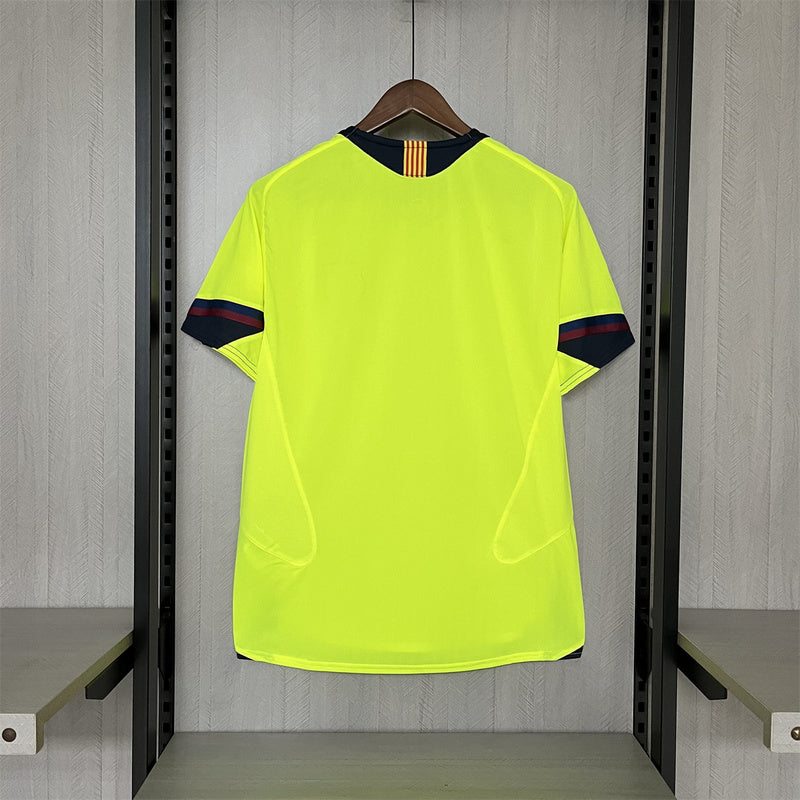 Barcelona Auswärtstrikot 05/06 Herren Fan-Version Grün (Retro)