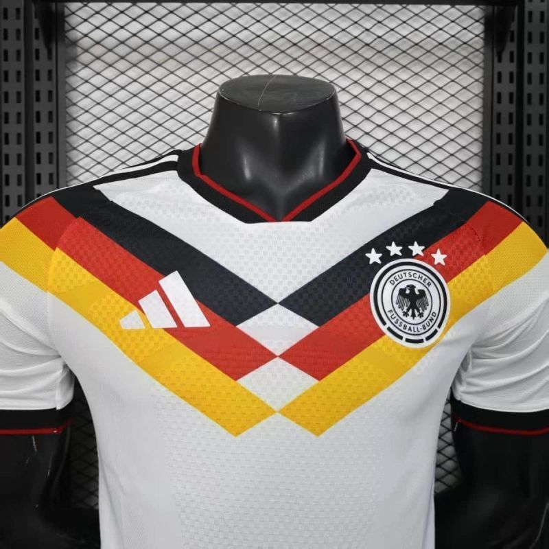 Deutschland Heimtrikot 25/26 Herren Spieler-Version Weiß