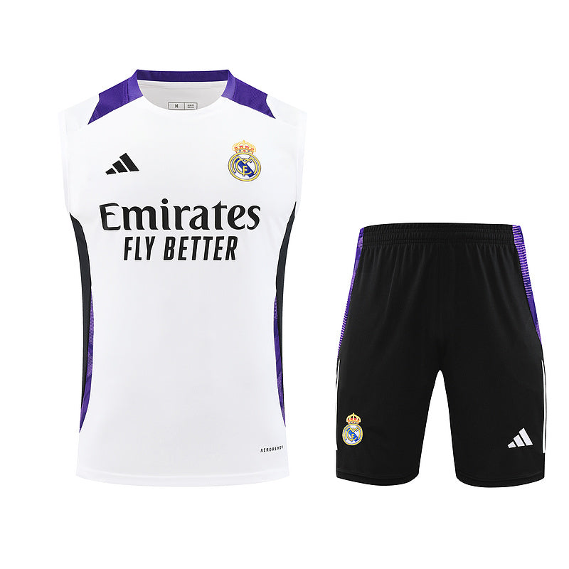 Real Madrid Trainingsset 24/25 Trikot und Shorts
