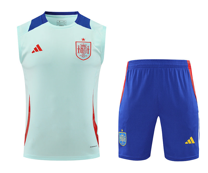 Spanien Ärmelloses Set 24/25 Trikot und Shorts
