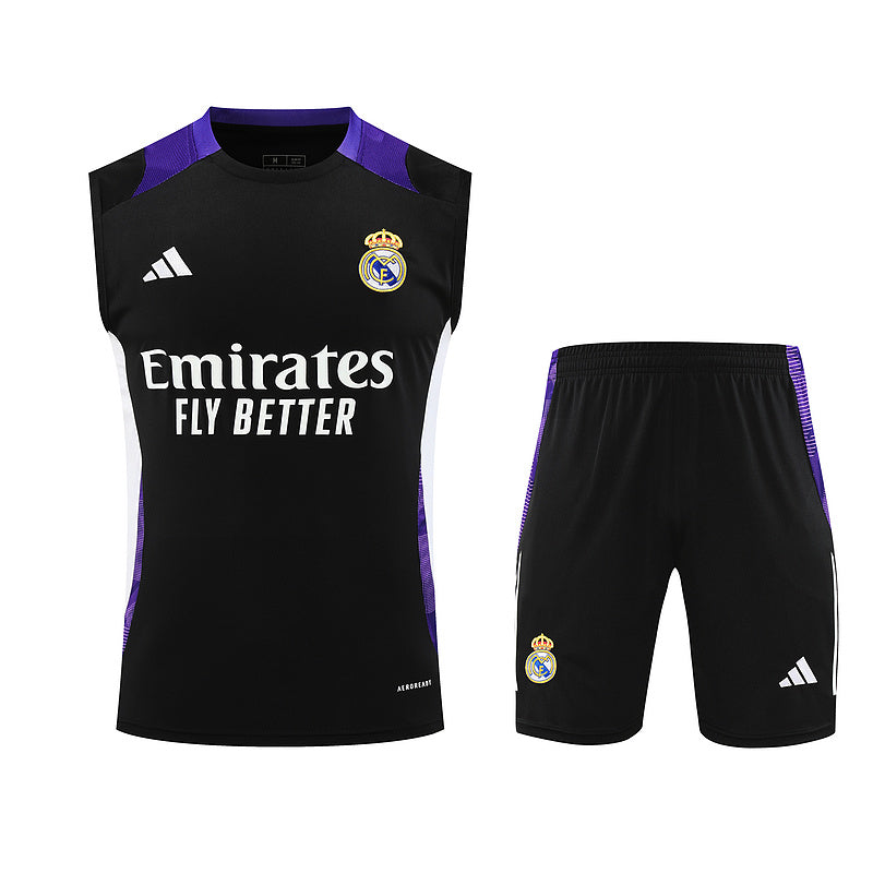 Real Madrid Trainingsset 24/25 Trikot und Shorts