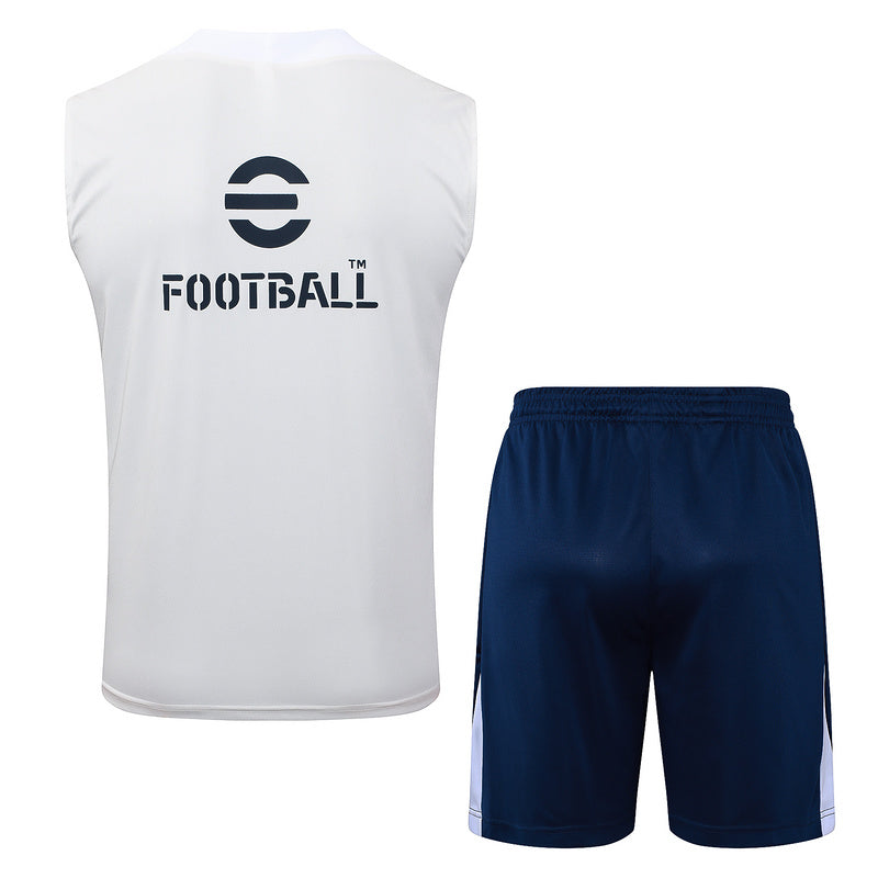 Inter Mailand Trainingsset 25/26 Ärmelloses Trikot und Shorts