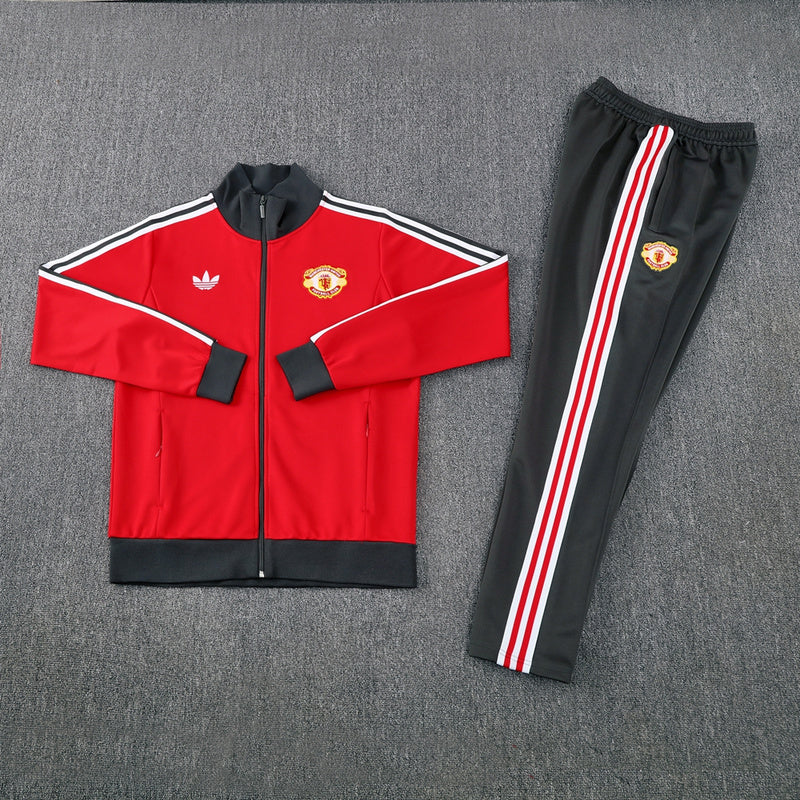 Manchester United Trainingsanzug 25/26 Herren Jacke und Hose