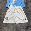 Kinder-Set Manchester City Heimtrikot 25/26