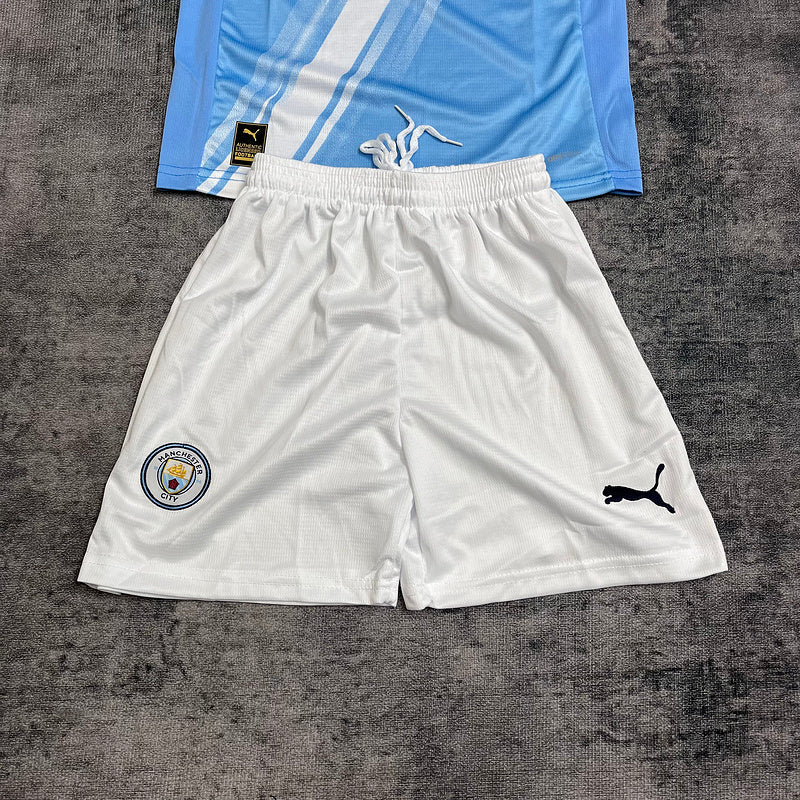 Kinder-Set Manchester City Heimtrikot 25/26