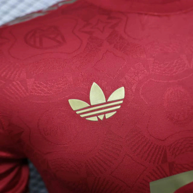Bayern München 125 Jahre Trikot 25/26 Herren Spieler-Version Rot