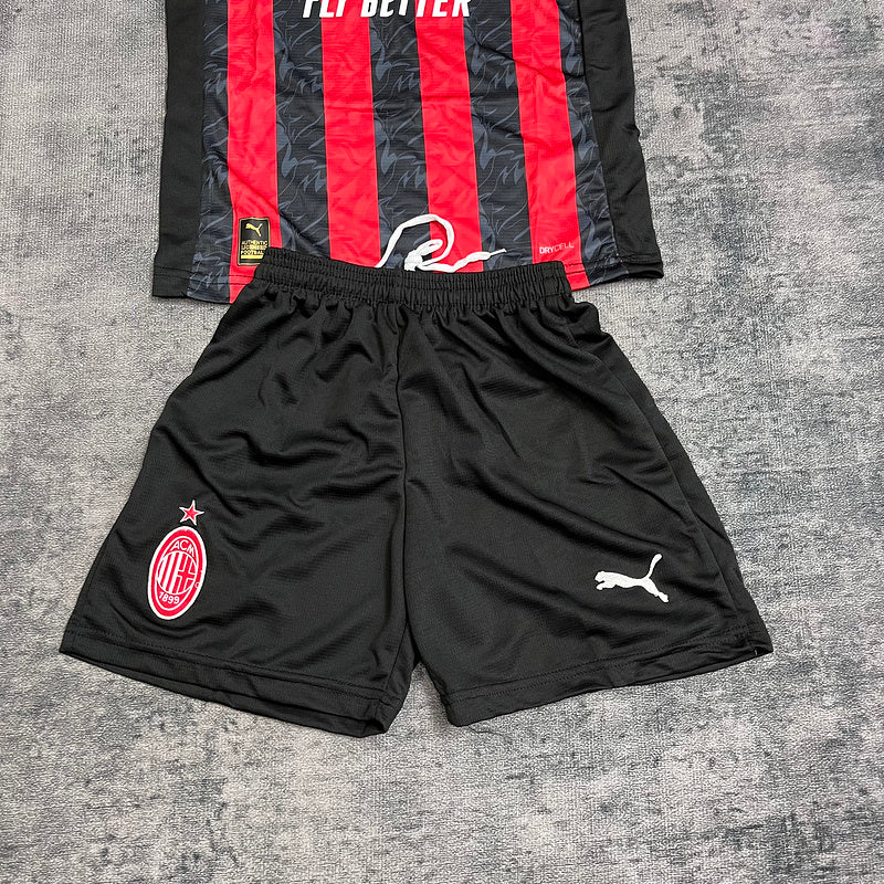 Kinder-Set AC Milan Heimtrikot 25/26