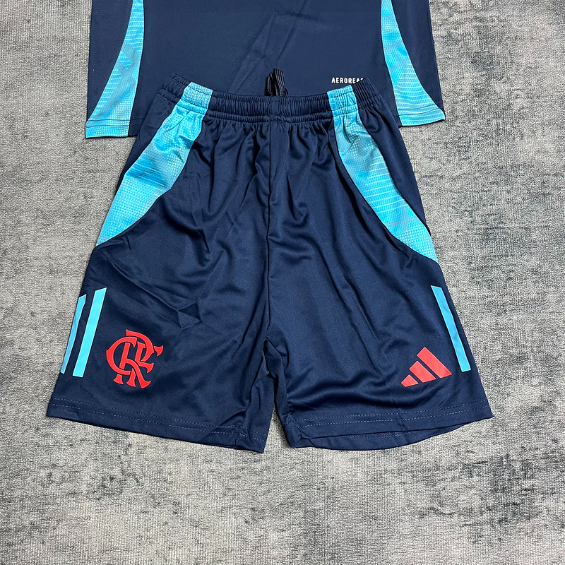 Kinder-Trainingsset Flamengo 25/26 mit Trikot und Shorts