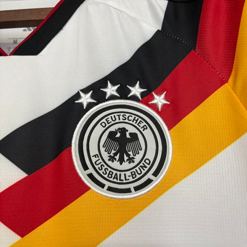 Deutschland Heimtrikot 25/26 Herren Fantrikot Weiß