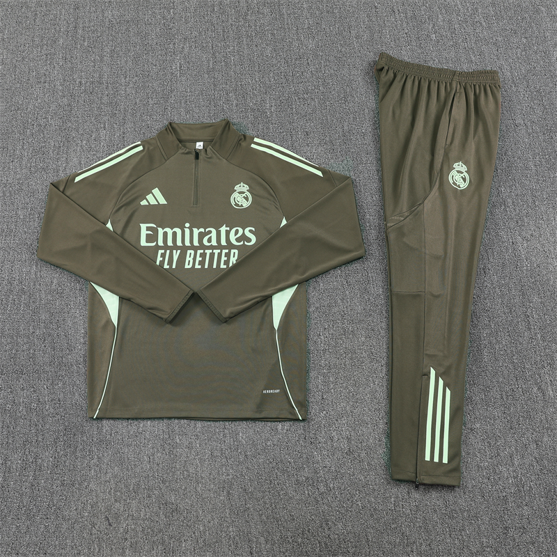 Real Madrid Trainingsanzug 25/26 Herren Jacke und Hose