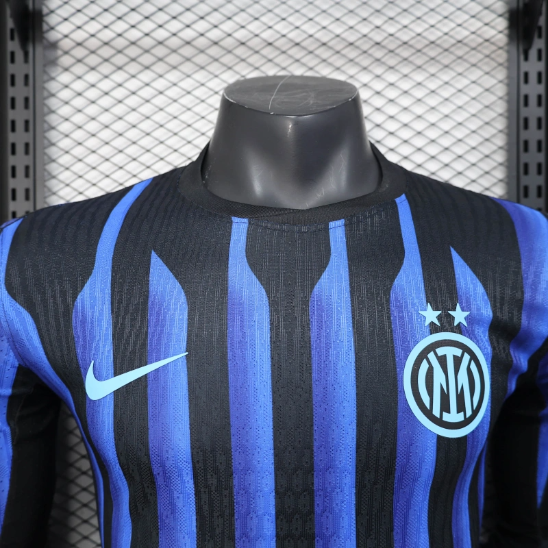 Inter Mailand Langarm Heimtrikot 25/26 Herren Spieler-Version