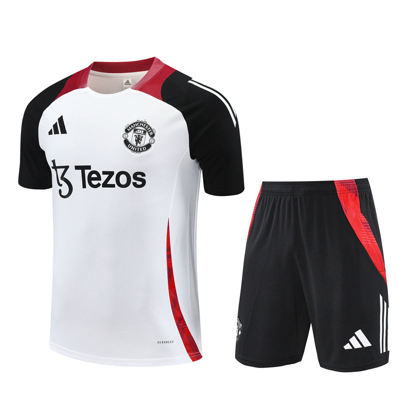 Manchester United Trainingsset 24/25 Trikot und Shorts