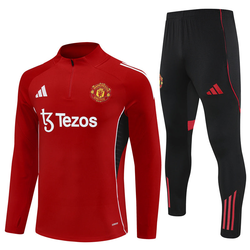 Manchester United Trainingsanzug 25/26 Herren Jacke und Hose
