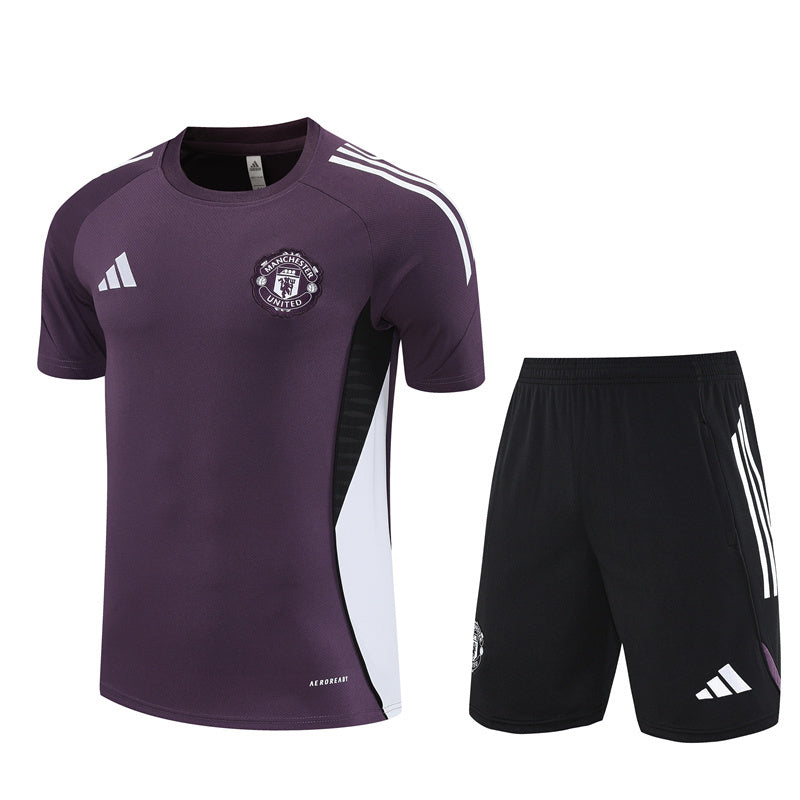 Manchester United Trainingsset 25/26 Trikot und Shorts