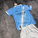 Kinder-Set Manchester City Heimtrikot 25/26