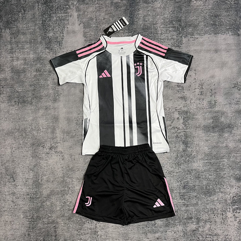 Kinder-Set Juventus Heimtrikot 25/26