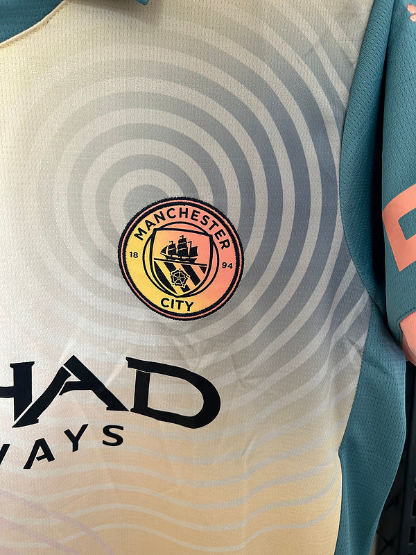 Manchester City Vierteltrikot 24/25 Herren Fan-Version