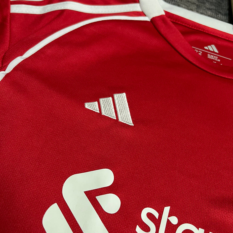 Kinder-Set Liverpool Heimtrikot 25/26 Rot