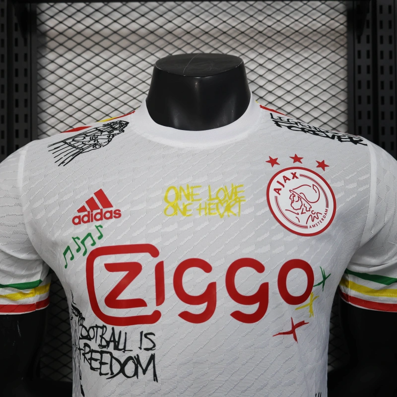 Ajax Heimtrikot Bob Marley 25/26 Herren Spieler-Version