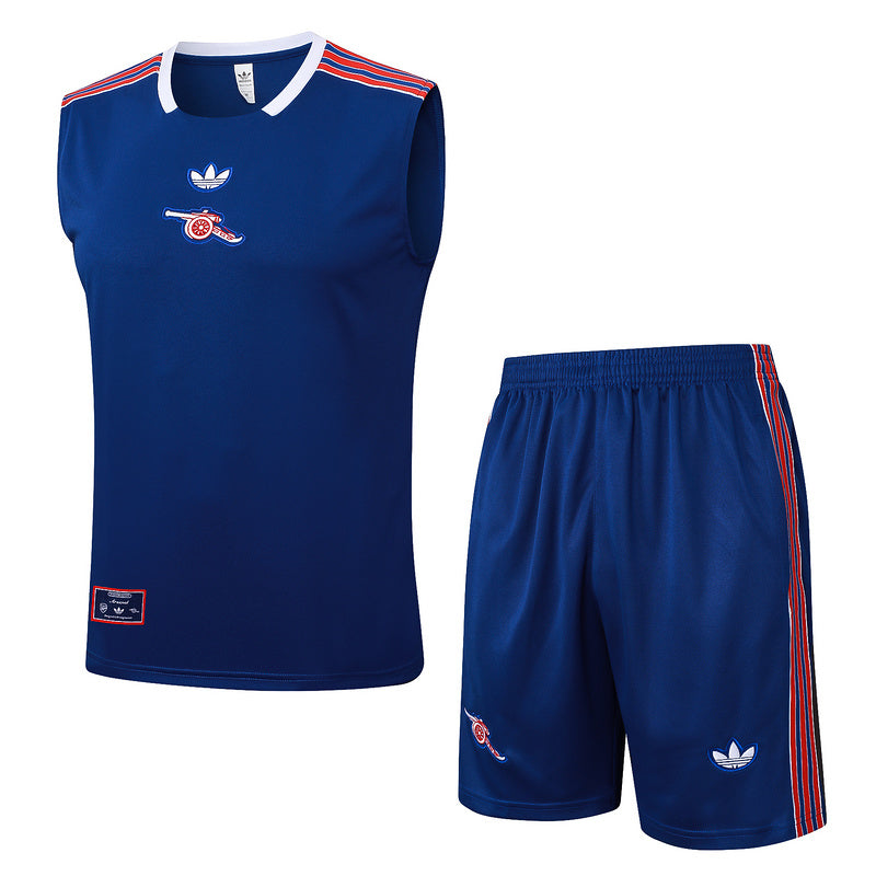Arsenal Trainingsset 25/26 Ärmelloses Trikot und Shorts