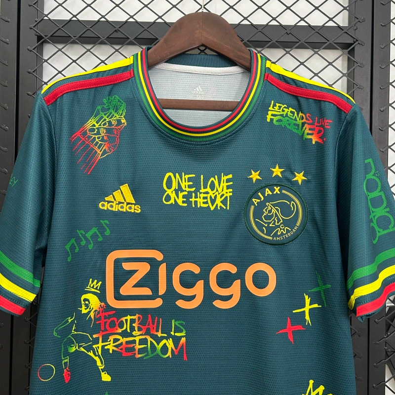 Ajax Bob Marley Edition Heimtrikot 25/26 Herren Fan-Version