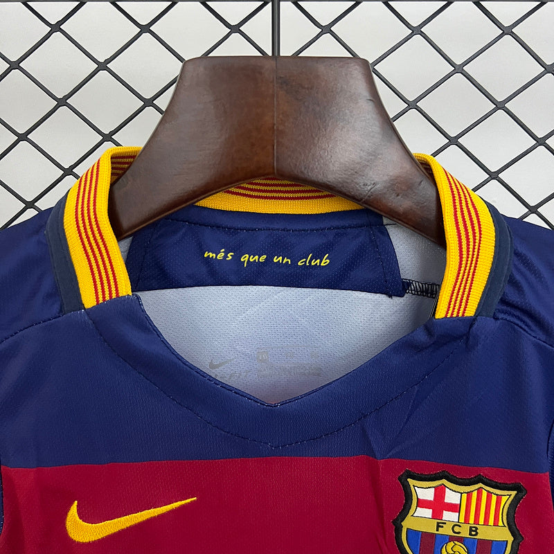 Kinder-Set Barcelona Heimtrikot 15/16 (Retro)