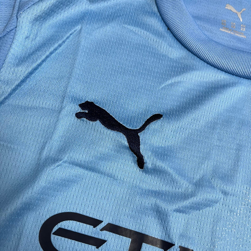 Kinder-Set Manchester City Heimtrikot 25/26