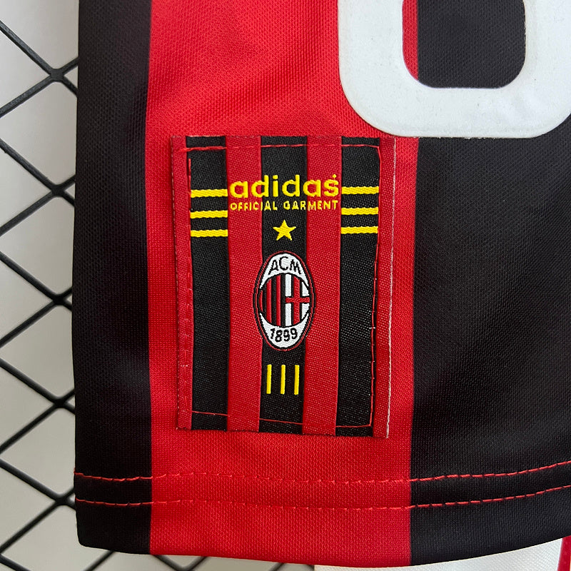 Kinder-Set AC Milan Heimtrikot 98/99 (Retro)