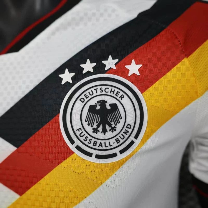 Deutschland Heimtrikot 25/26 Herren Spieler-Version Weiß