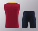 Barcelona Ärmelloses Set 24/25 Trikot und Shorts