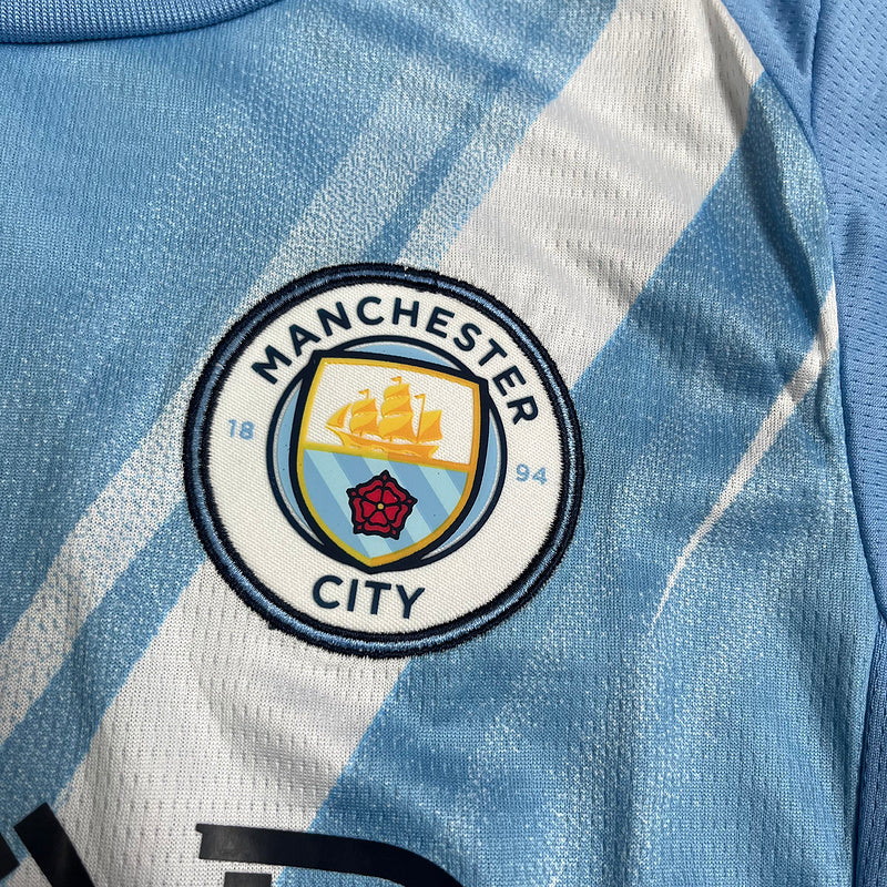 Kinder-Set Manchester City Heimtrikot 25/26
