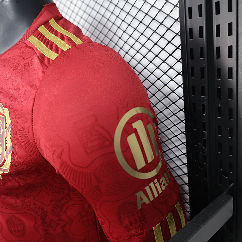 Bayern München 125 Jahre Jubiläum Langarmtrikot 25/26 Herren Spielerversion