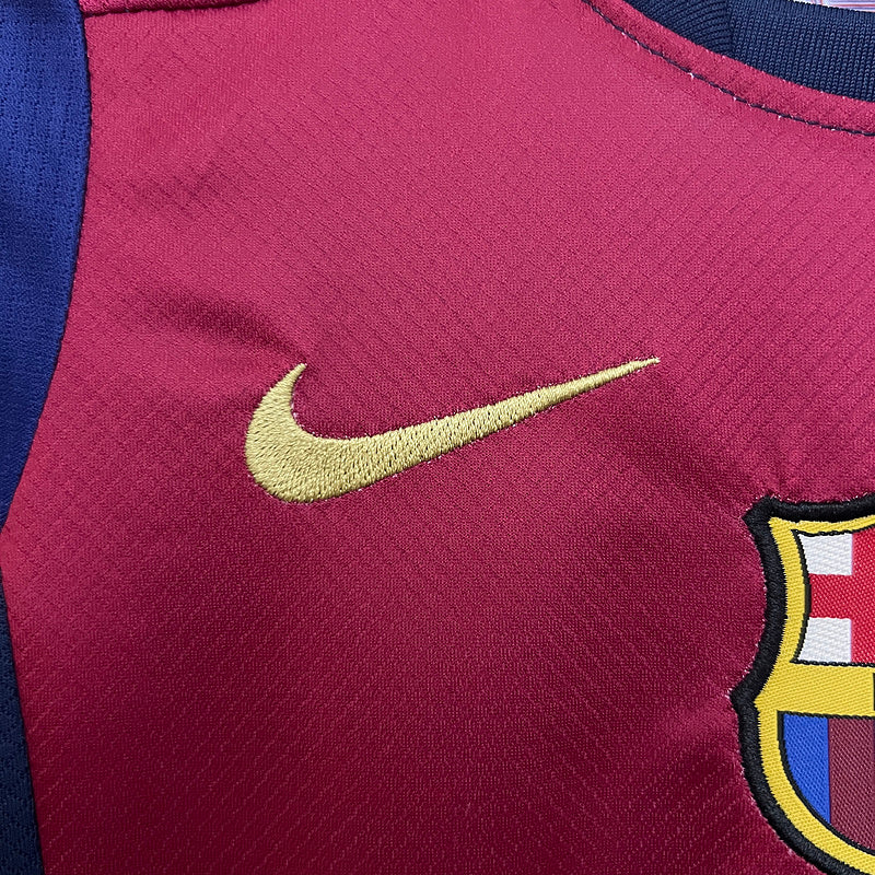 Kinder-Set Barcelona Heimtrikot