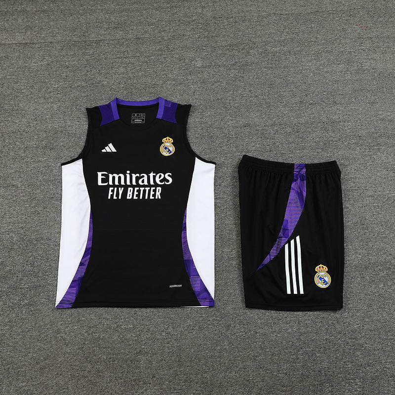 Real Madrid Trainingsset 24/25 Trikot und Shorts