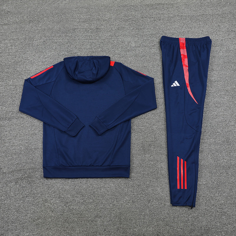 Manchester United Trainingsanzug 24/25 Jacke und Hose Herren