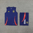 Spanien Ärmelloses Set 24/25 Trikot und Shorts