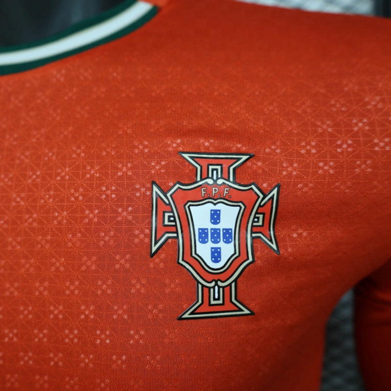 Portugal Langarm Heimtrikot 25/26 Herren Spieler-Version Trikot
