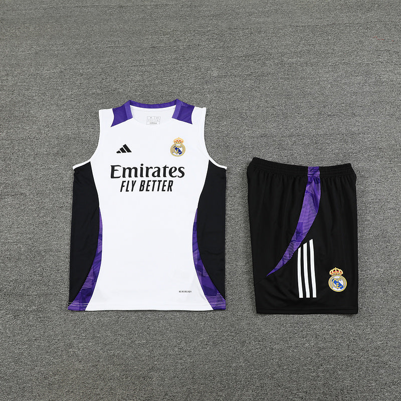 Real Madrid Trainingsset 24/25 Trikot und Shorts