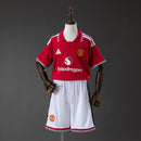 Kinder-Set Manchester United Heimtrikot 26/27 Trikot und Shorts