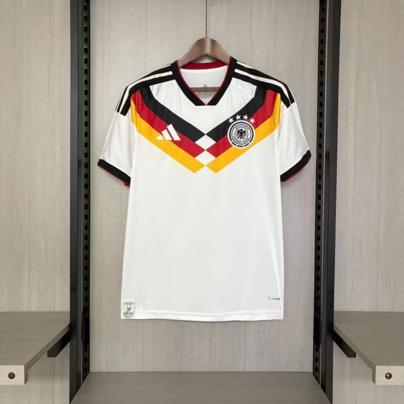 Deutschland Heimtrikot 25/26 Herren Fantrikot Weiß