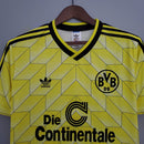 Borussia Dortmund Auswärtstrikot 88/89 Herren Fan - Version Gelb (Retro) - SHOP DES SPIELERS